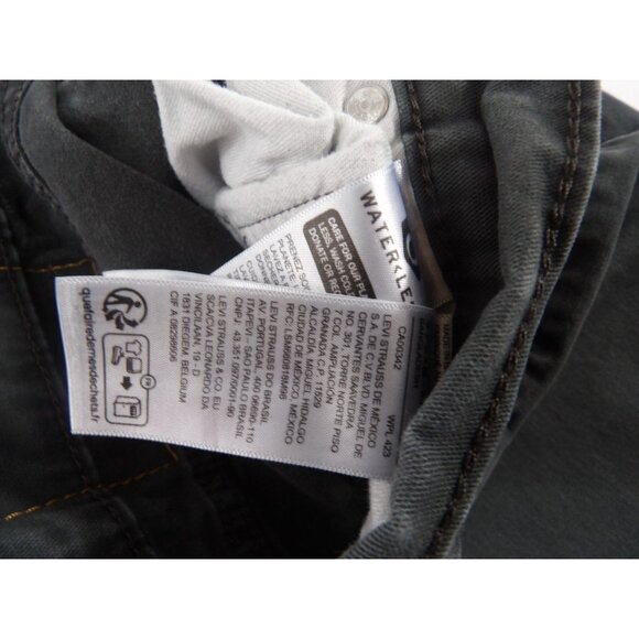 Levi's Men's 502 Denim Jeans Black 36/30 preowned - Picture 4 of 4